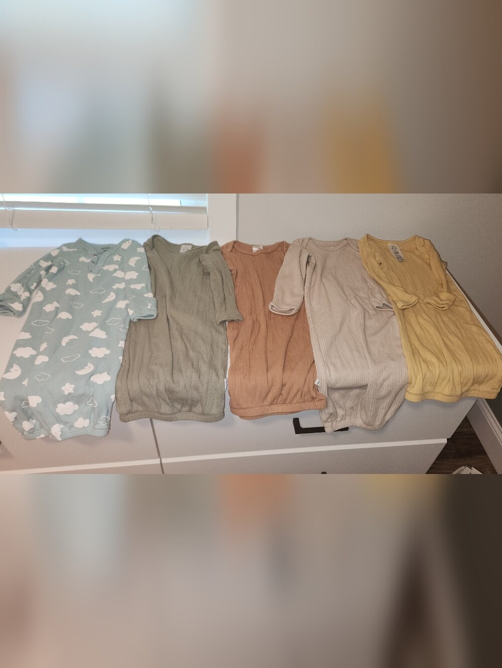 Night Gowns Elastic Bottoms (5)